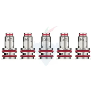Testine Coil di Ricambio GTX-2 0,8ohm a Mesh Confezione da 5 Pezzi
