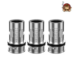 Testine Coil di Ricambio TPP-DM2 0,20 ohm (3 pezzi) – Voopoo