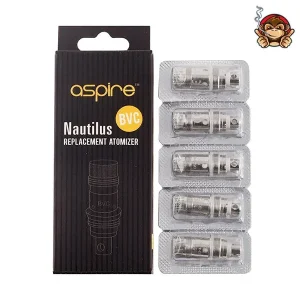 Testine Coil Nautilus BVC (5 Pezzi) 0.4 Ohm, 0.7 Ohm, 1.6 Ohm, 1,8 Ohm – Aspire