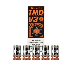 Testine di Ricambio TMD V3 Coil (5 Pezzi) – BP Mods