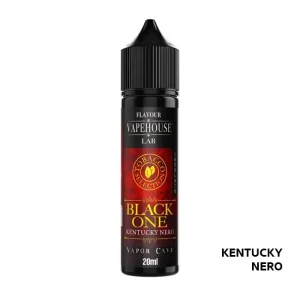 THE BLACK ONE – Tobacco Selection – Liquido Scomposto 20ml – Vapehouse by Vapor Cave