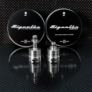 The Vaping Gentlemen Club - Millennium RTA MIGUELON - FIRE CURED TOBACCO CHAMBER - Nano