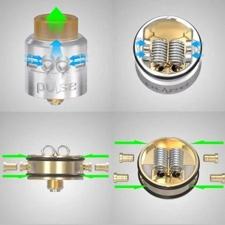 Vandy Vape PULSE 24 BF RDA - BLACK - Image 2