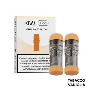 VANILLA TOBACCO Pod precaricata per Kiwi/Kiwi 2 – (Pod singola) – Kiwi Vapor