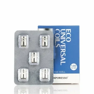 VAPORESSO RESISTENZA EUC CCELL 1,0OHM (5 PEZZI)