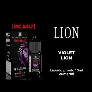VIOLET LION 20mg – Lion – Liquido Pronto 10ml – La Tabaccheria
