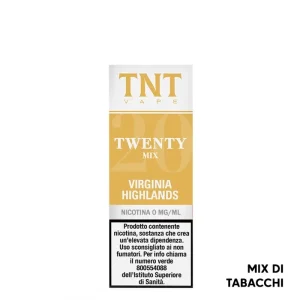Virginia Highlands Twenty – Liquido Pronto 10ml – Tnt Vape