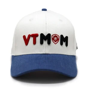 VT MOM White & Denim Dual Tone Snapback Hat