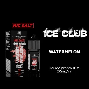 WATERMELON ICE 20mg – Ice Club – Liquido Pronto 10ml – La Tabaccheria