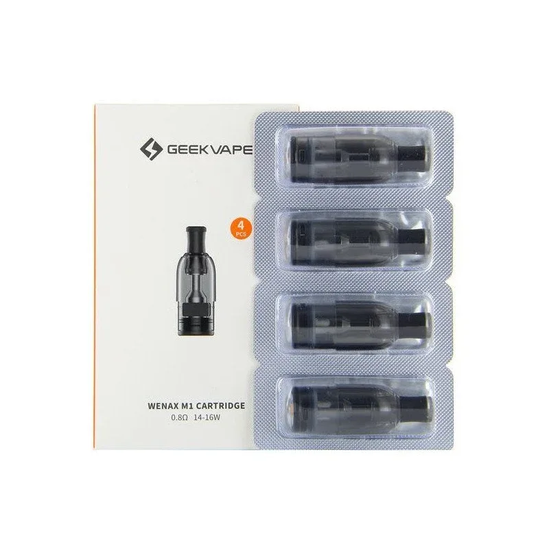 WENAX M1/M2 CARTUCCIA POD GEEKVAPE RICAMBIO 2 ML - 4 PEZZI - Image 2