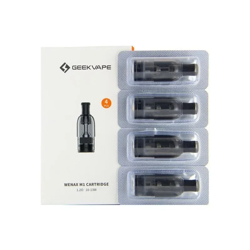 WENAX M1/M2 CARTUCCIA POD GEEKVAPE RICAMBIO 2 ML - 4 PEZZI