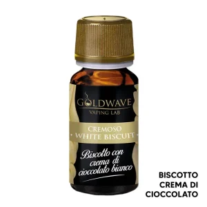 WHITE BISCUIT – Cremosi – Aroma Concentrato 10ml – Goldwave