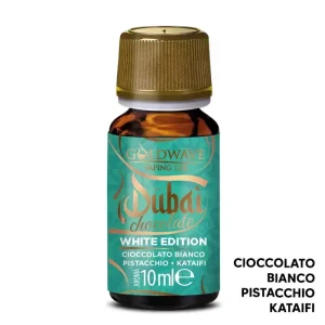 WHITE EDITION – Dubai Chocolate – Aroma Concentrato 10ml – Goldwave