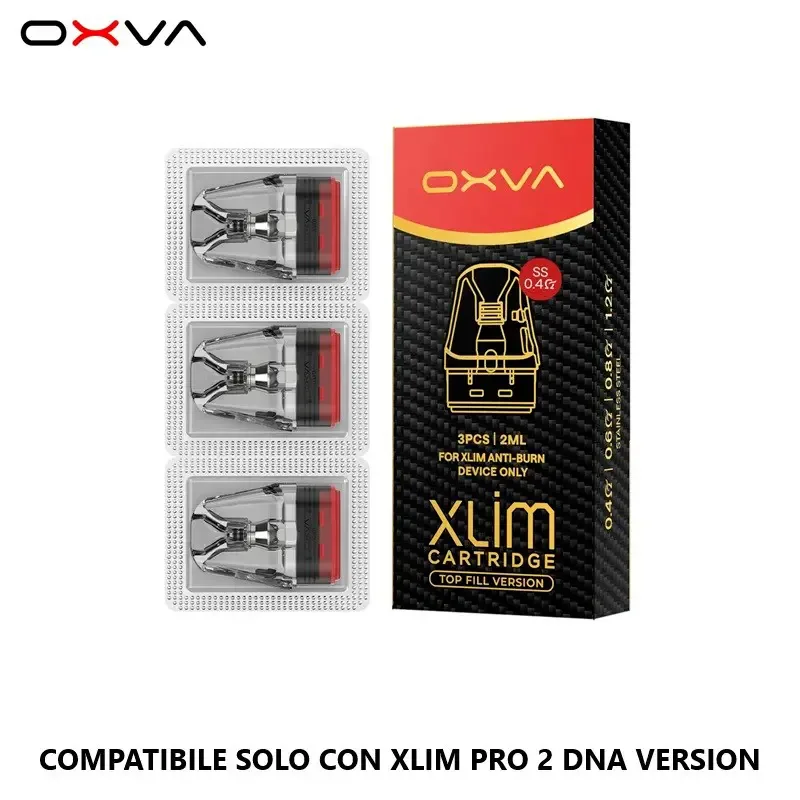 XLim Top Fill SS Pod di ricambio (3 pezzi) – Oxva
