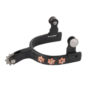 Youth Spur with Flower Design